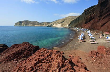 Red Beach in Santorini, Greece (Photo: Thinkstock/iStockphoto)