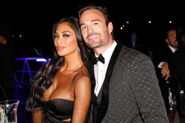 Nicole Scherzinger and Thom Evans 