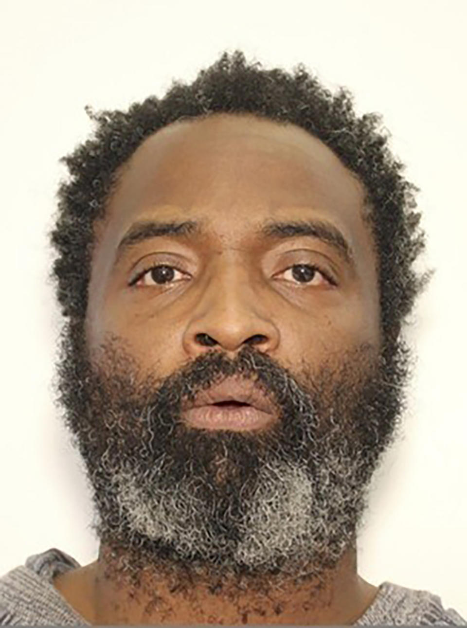 This undated photo provided by the Hampton Police Department, in Hampton, Ga., shows Andre Longmore. On Saturday, July 15, 2023, authorities were searching for Longmore, who is suspected of gunning down three men and a woman in Georgia. (Courtesy of Hampton Police Department via AP)