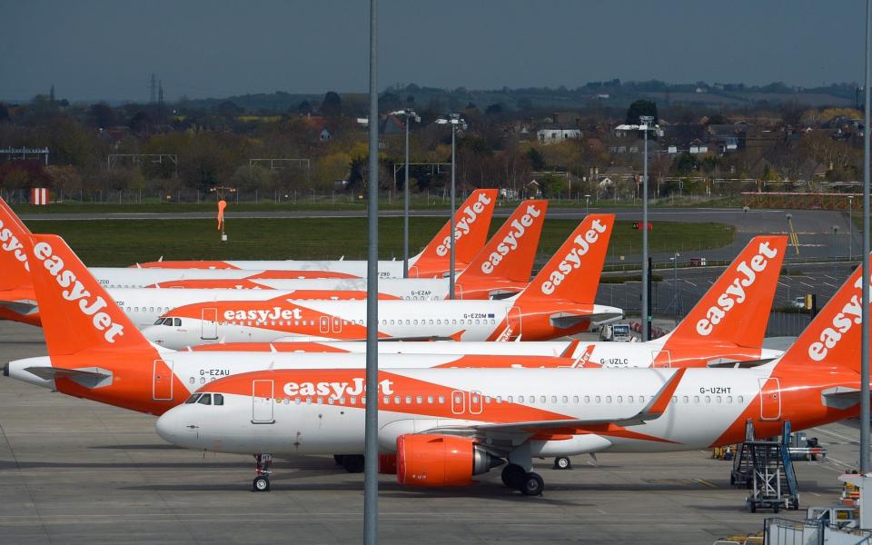 EasyJet planes