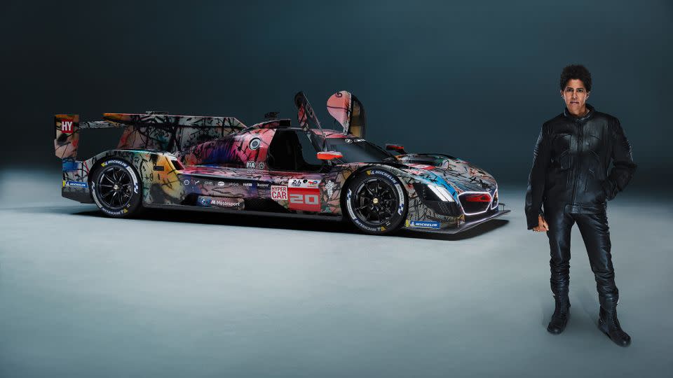 “It’s like the social fabric of our moment... It’s unstable, it’s something that we can’t quite grasp,” Mehretu said of the speeds race cars achieve in a statement accompanying her selection for the 'Art Car' commission. “That blur and uncertainty is something that I really want to explore.” - André Josselin/BMW