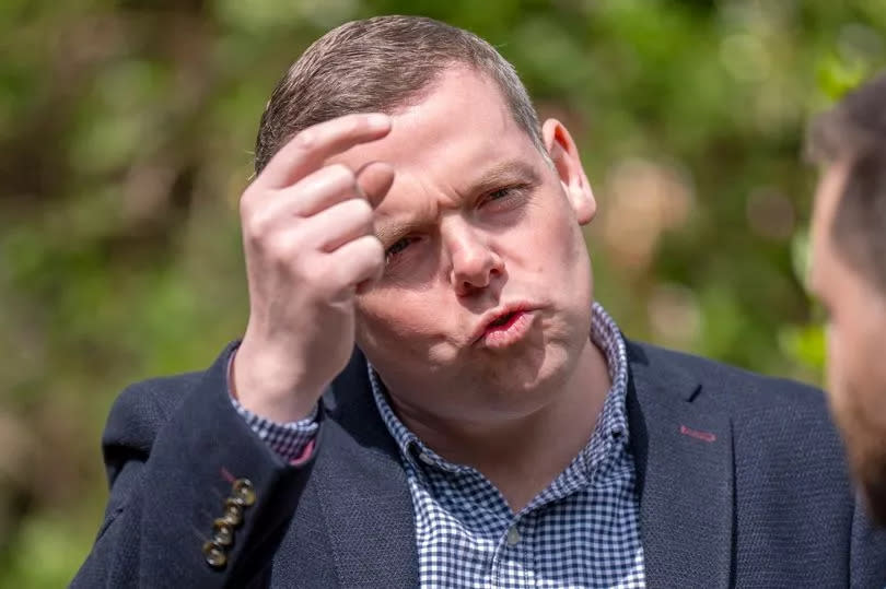 Scottish Conservative leader Douglas Ross