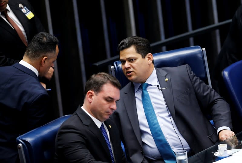 Brazil's Senate session to vote on the pension reform bill in Brasilia