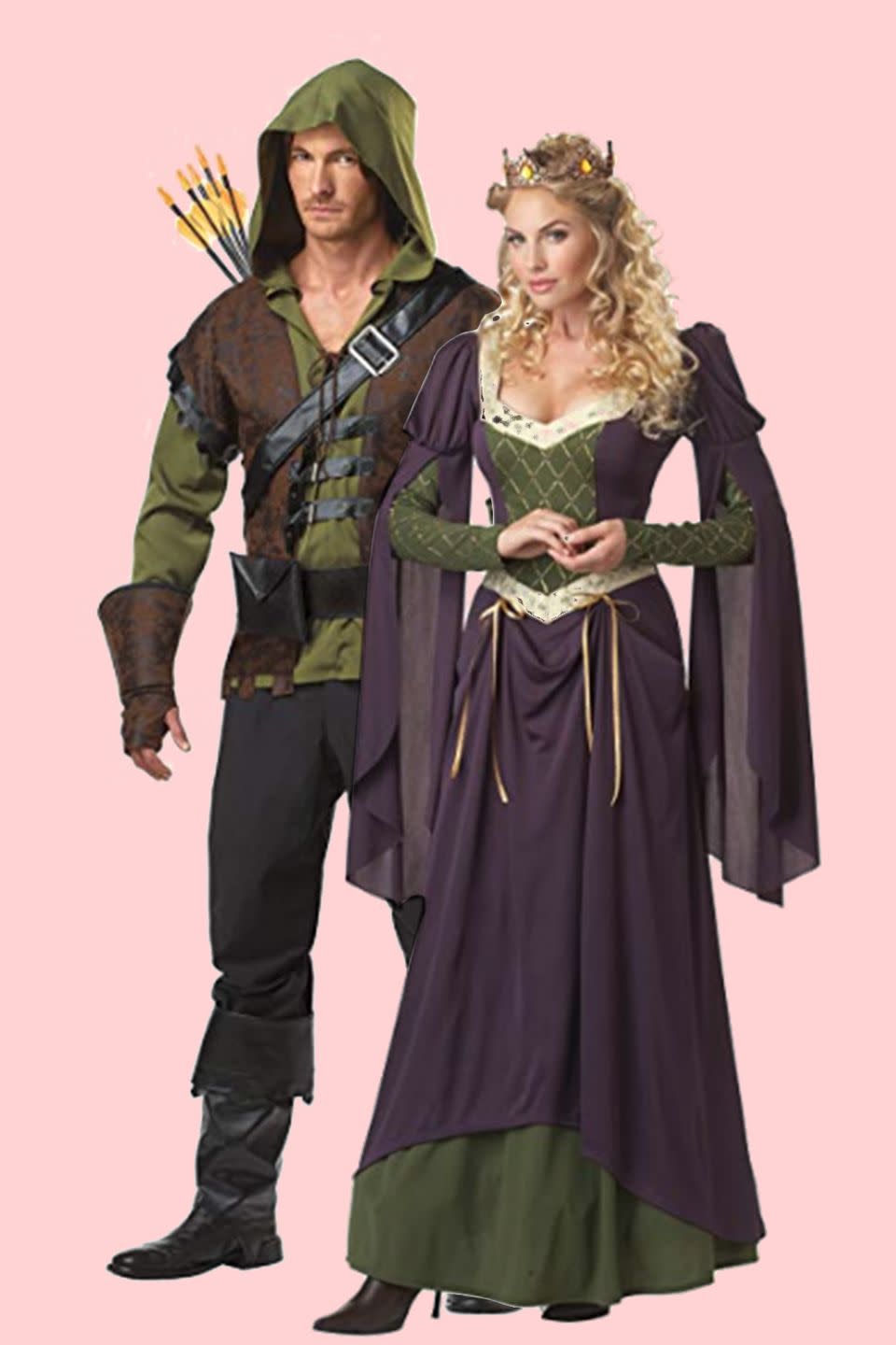 Robin Hood and Maid Marian Halloween Costume