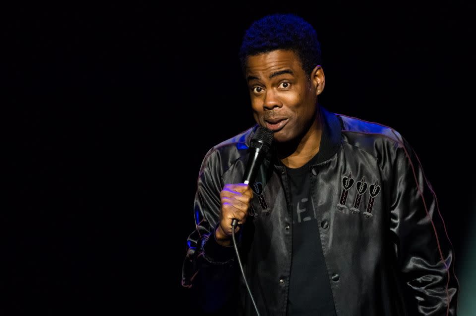 Chris Rock didn't last any longer than 20 minutes during his stand-up comedy act in New York on Thursday. Source: Getty