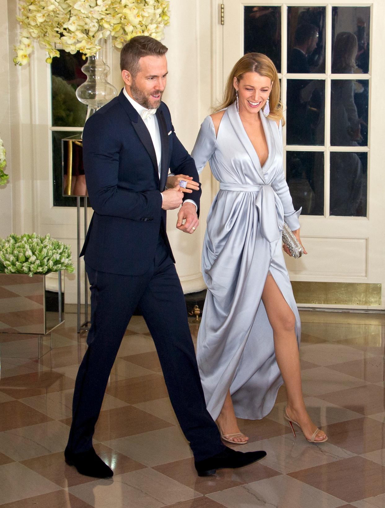 blake lively ryan reynolds state dinner white house