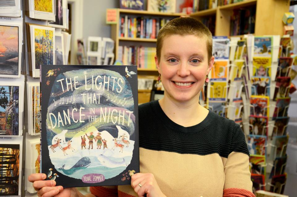 Katie Boeckl, owner of Between the Covers in Harbor Springs, selected “The Lights that Dance in the Night" by Yuval Zommer as her holiday book choice.