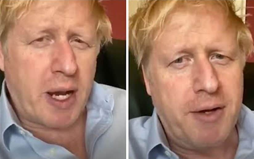 Boris Johnson described in a video message on Friday how he was still suffering from Covid-19 symptoms. Colleagues had urged him to focus on his recovery. - PA