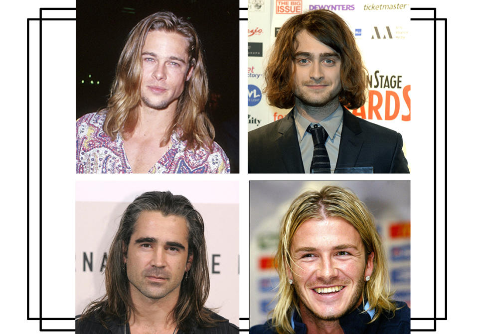 Avant / après : ces hommes célèbres ont eu les cheveux longs (mais on ne s’en rappelle plus)