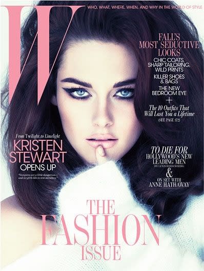 <div class="caption-credit"> Photo by: W</div>The September 2011 issue of W featured an a bombshell version of Kristen Stewart-and Photoshop or not, it took us a minute to recognize the typically down-to-earth beauty.