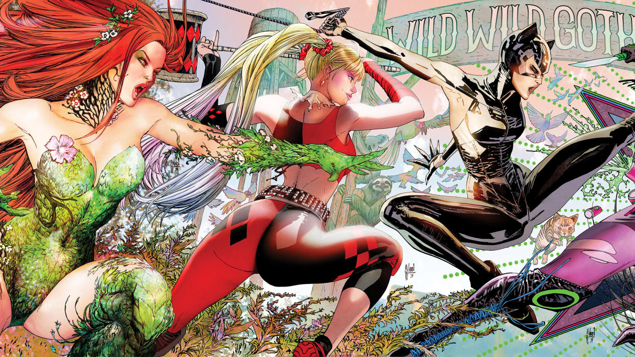  Art from Gotham City Sirens #1. 