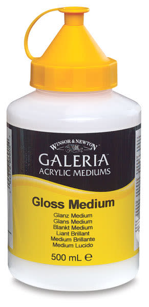 Acrylic Medium & Varnish Gloss, 8 oz. - Grumbacher Art