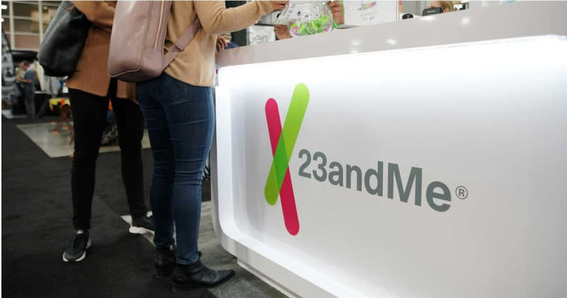 23andMe是國外非常知名的DNA溯源檢測，只要把唾液樣本寄回該公司，就能進行非侵入性的基因分析，在歐美地區已有超過數百萬人曾使用過。（圖／達志／路透社）