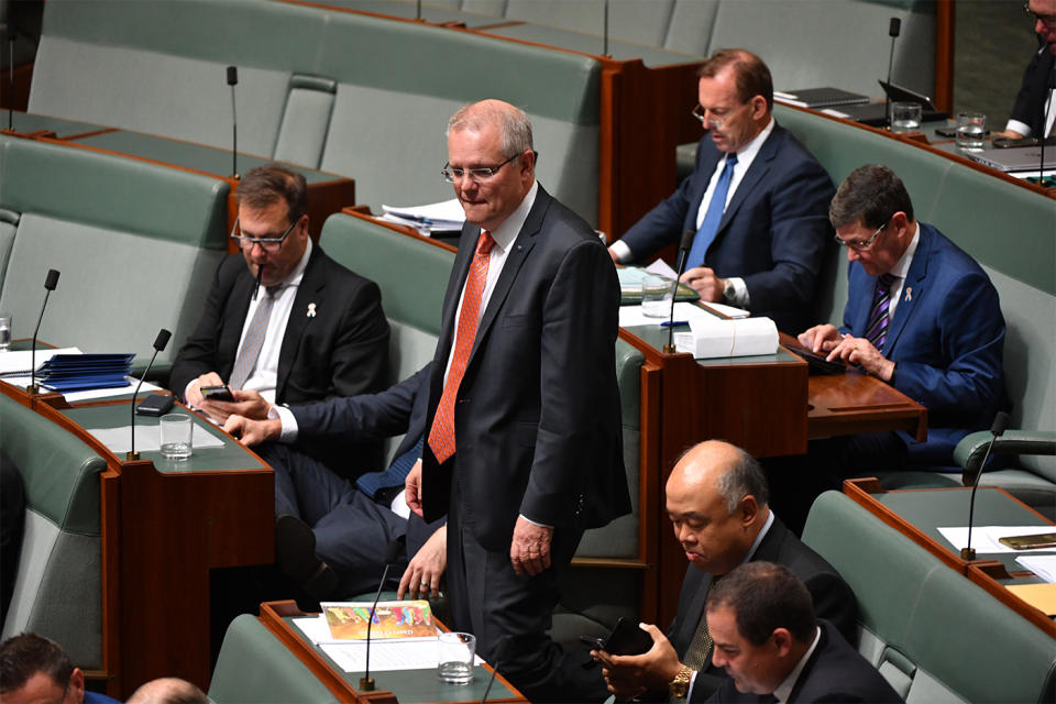 Patricia Karvelas was asked to leave the Press Gallery during question time. 