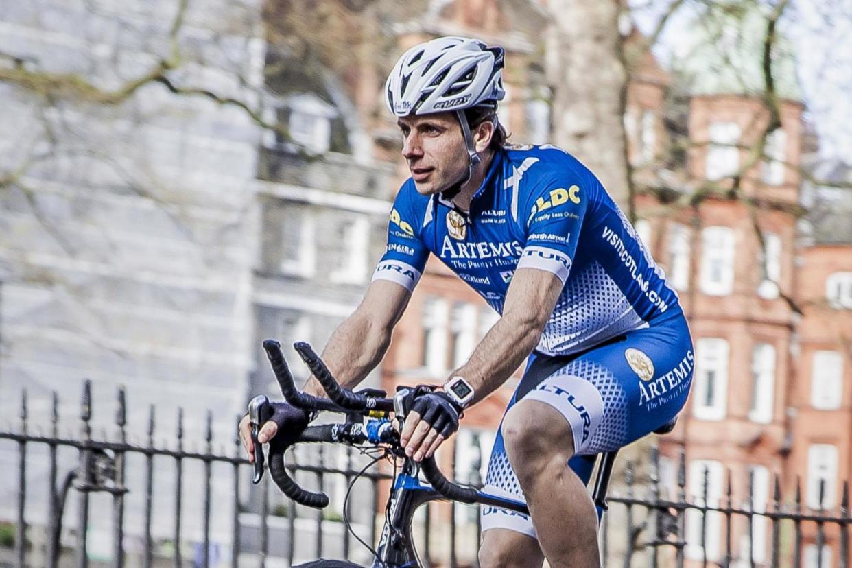 Record: Mark Beaumont cycled through 16 countries in 79 days: PA