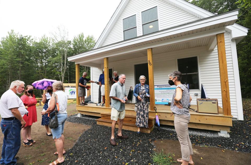Habitat for Humanity dedicated their latest home for the Harmon family Aug. 9, 2022.