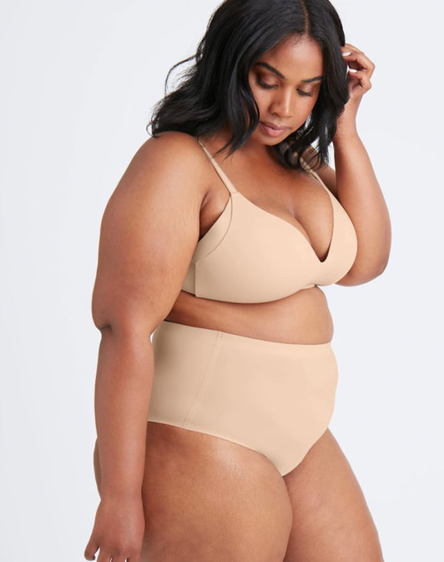 Curvy Kate Unwind Wire-free Bralette - Caramel