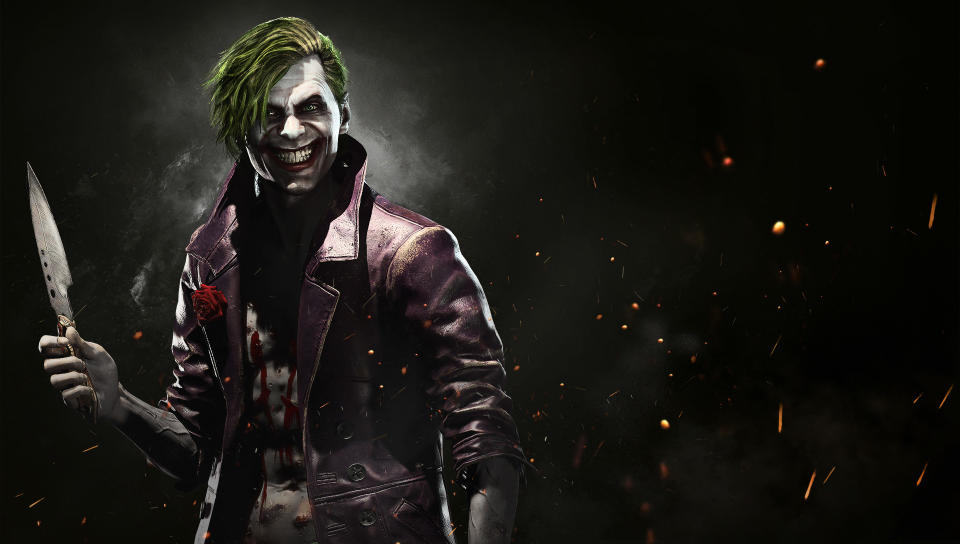 <p>HA HA HA. After much speculation followed by a leak, the Joker has been confirmed as a returning character to Injustice 2’s playable cast. It’ll be interesting to find out how he has returned after the events of Injustice: Gods Among Us. </p>