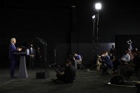 Democratic presidential candidate former Vice President Joe Biden speaks during a campaign event, Tuesday, July 14, 2020, in Wilmington, Del. (AP Photo/Patrick Semansky)