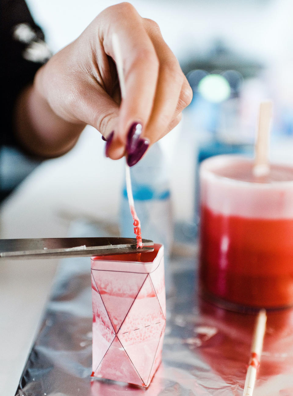 Crafting for adults (wine is permitted). (Photo: Desiree Johnson Photography)