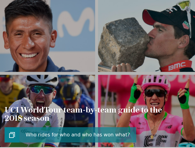 UCI WorldTour team-by-team guide to the 2018 season
