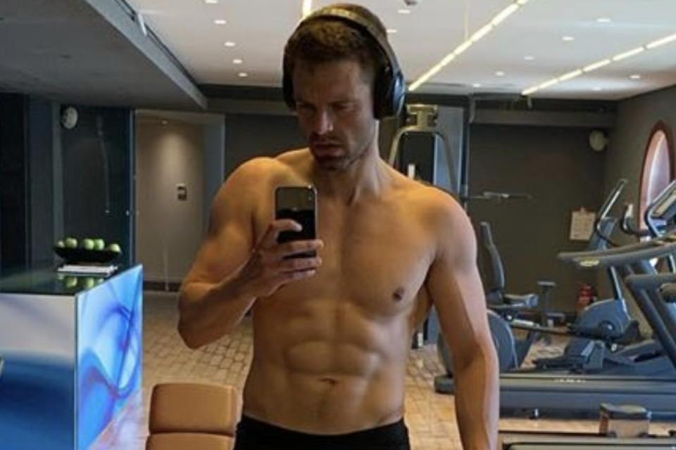 Sebastian Stan posts shirtless selfie, admits to 'years of self-judgme...