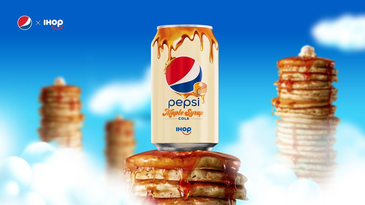 Pepsi and IHOP Team Up for Pepsi Maple Syrup Cola