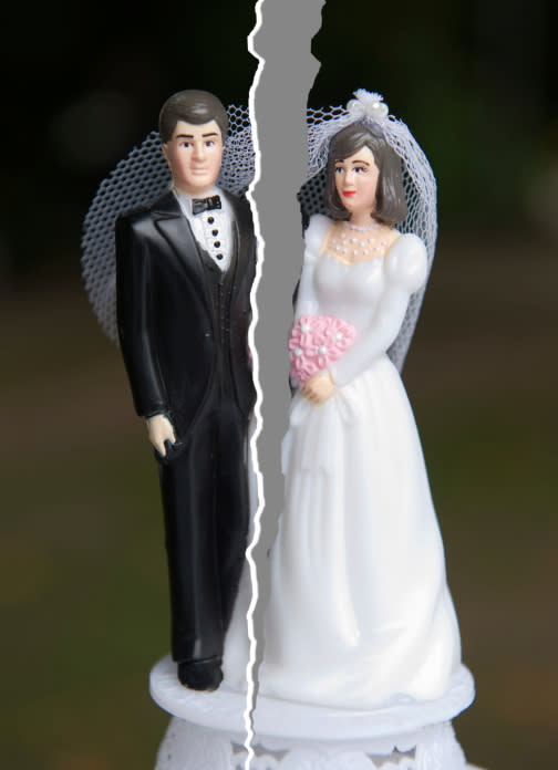 'Sabes con quién te casas, pero no de quién te divorcias' / Foto: Thinkstock