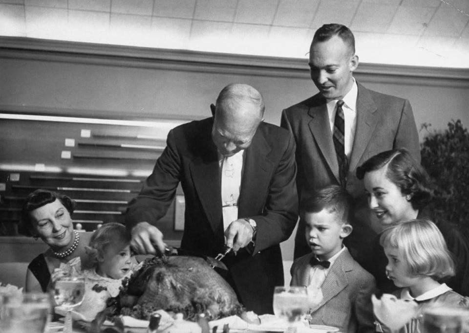 President Dwight D. Eisenhower’s Holiday Table