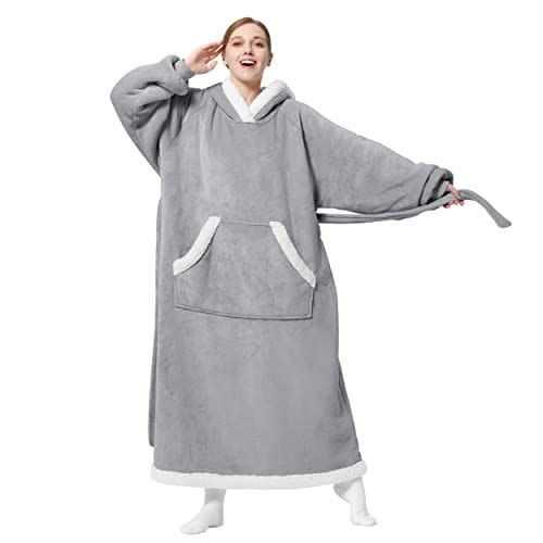 7) Oversized Wearable Blanket Hoodie