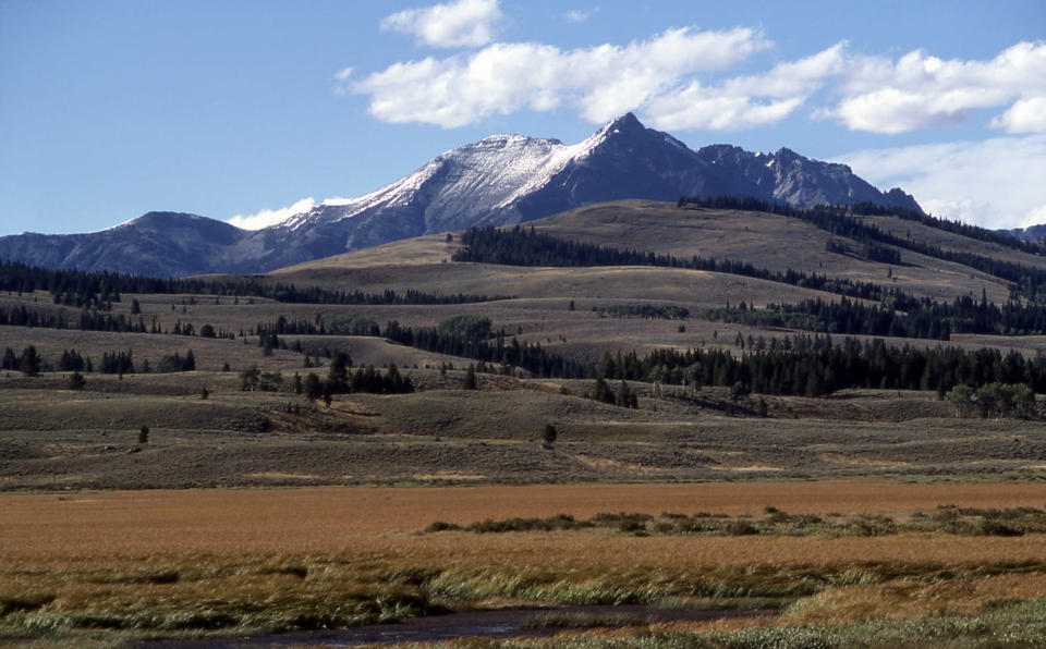 Yellowstone's Electric Peak; J Schmidt