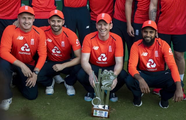 England clinched the T20 series against South Africa after a huge run chase