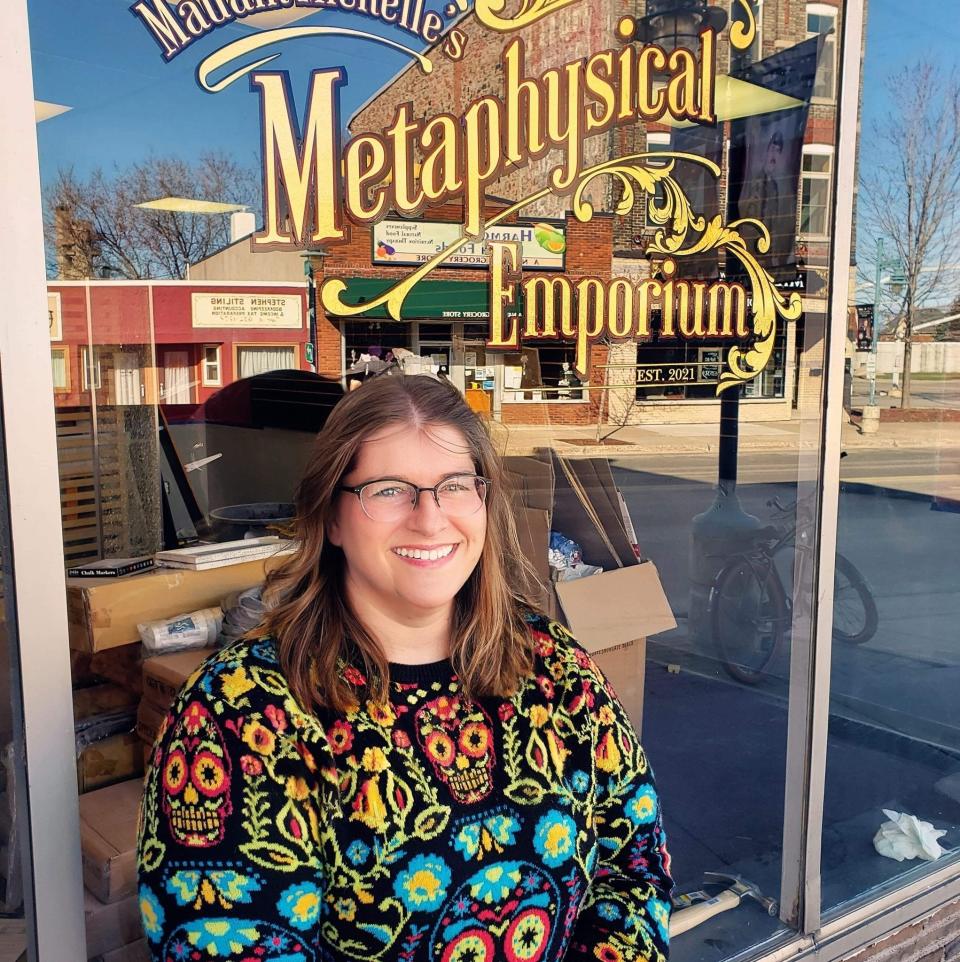 Michelle Sibbald, owner of Madam Michelle’s Metaphysical Emporium, is a Sault native and graduated from Sault Area High School in 2003.