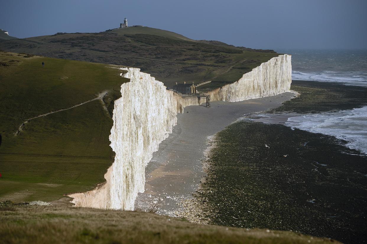 Erosion at Birling Gap in East Sussex (National Trust Images/John Mill)