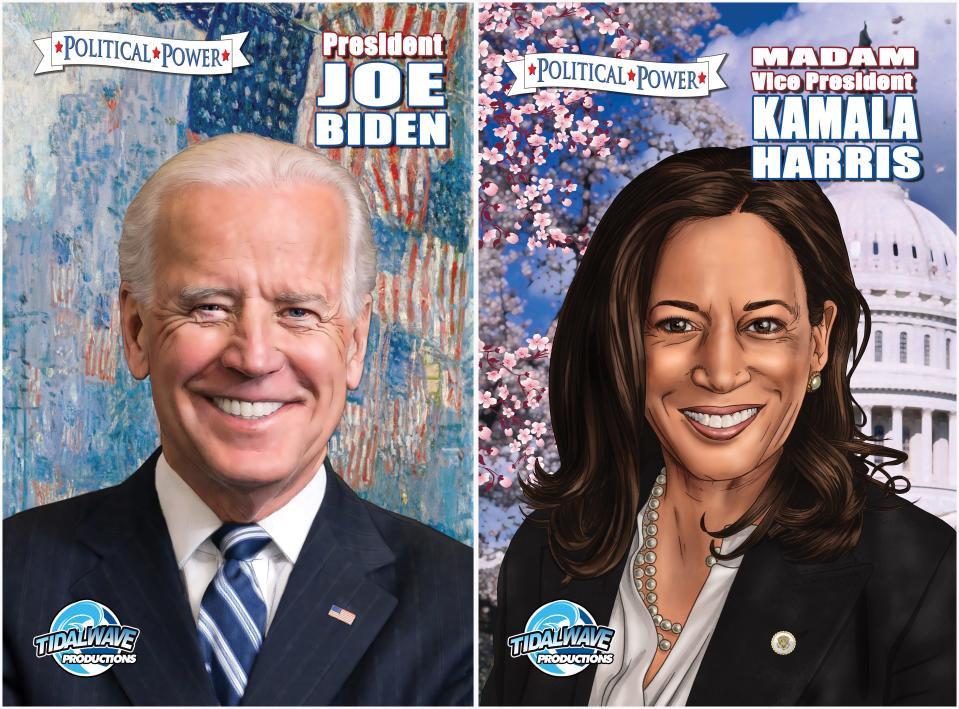 “Political Power: President Joe Biden” and  “Political Power: Madam Vice President Kamala Harris” was released on Inauguration Day, January 20, 2021.
