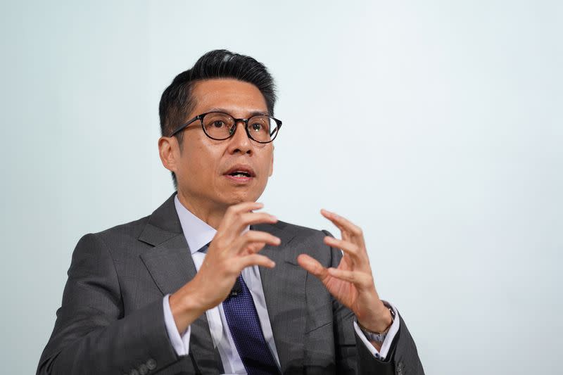 CICC Singapore CEO & Head Of Southeast Asia Stephen Ng speaks at the Reuters NEXT conference in Singapore