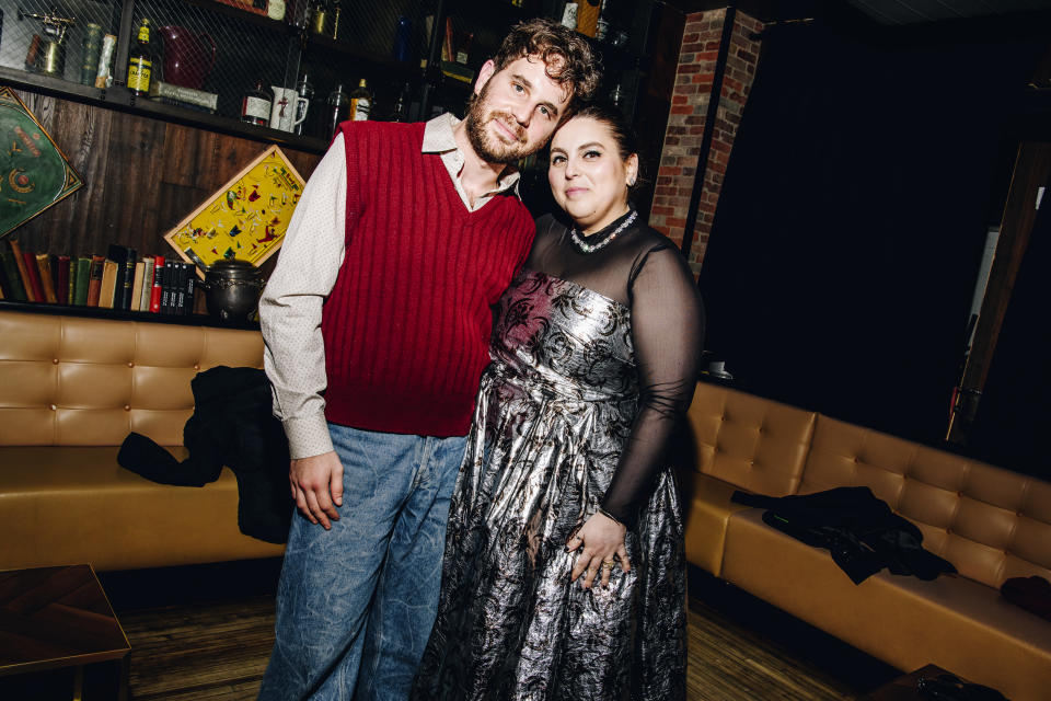 Ben Platt and Beanie Feldstein