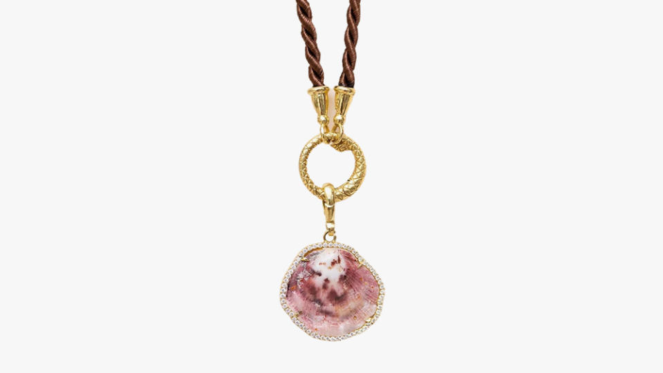 Jenna Blake Shell Charm Necklace