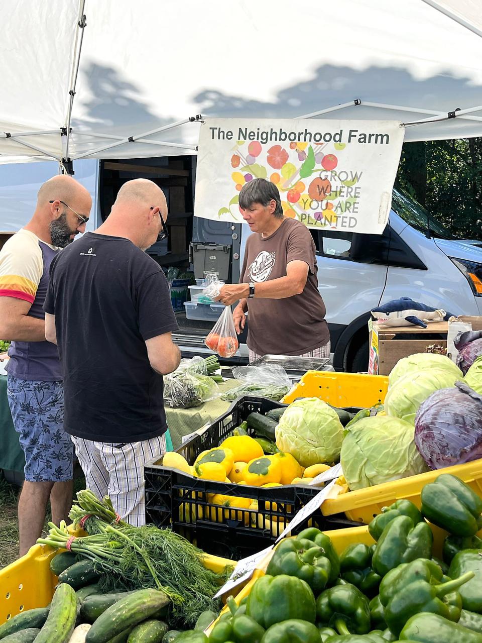 The Tiverton Farmers Market is offering a wide range of fresh produce and locally-sourced products at its outdoor markets this summer.