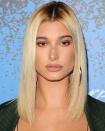 <p>Poker straight and totally on point, we're into Hailey Bieber's noughties vibe lob.</p>