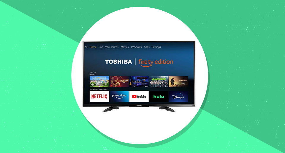 Save $110 Toshiba 4K TV! (Photo: Amazon/Yahoo Lifestyle)