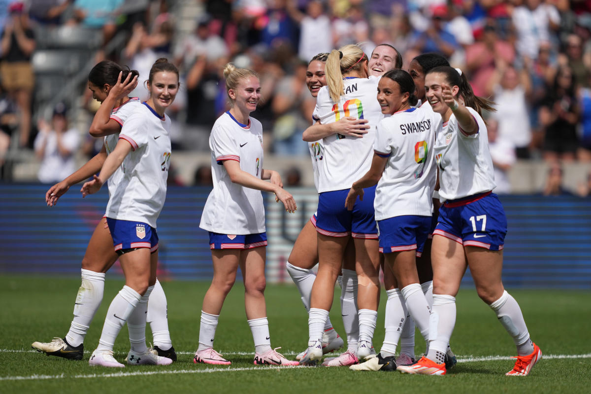 USWNT secures dominant 4-0 victory over South Korea in Emma Hayes’ debut game
