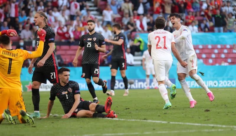 Euro 2020 - Round of 16 - Croatia v Spain