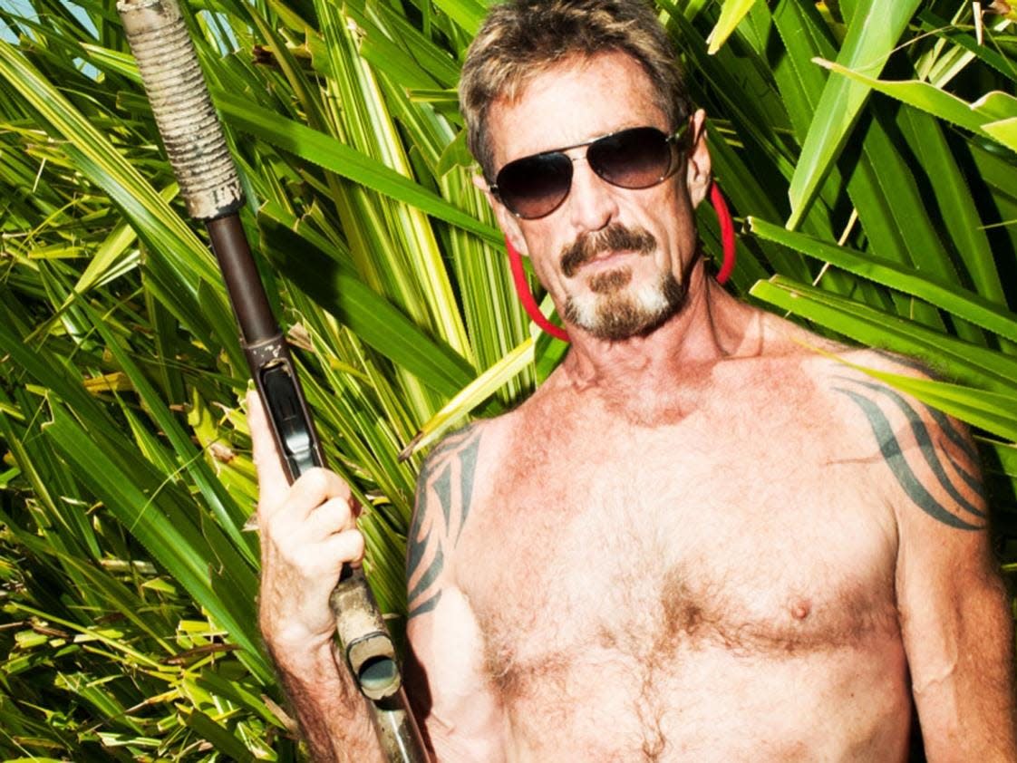 gringo john mcafee showtime