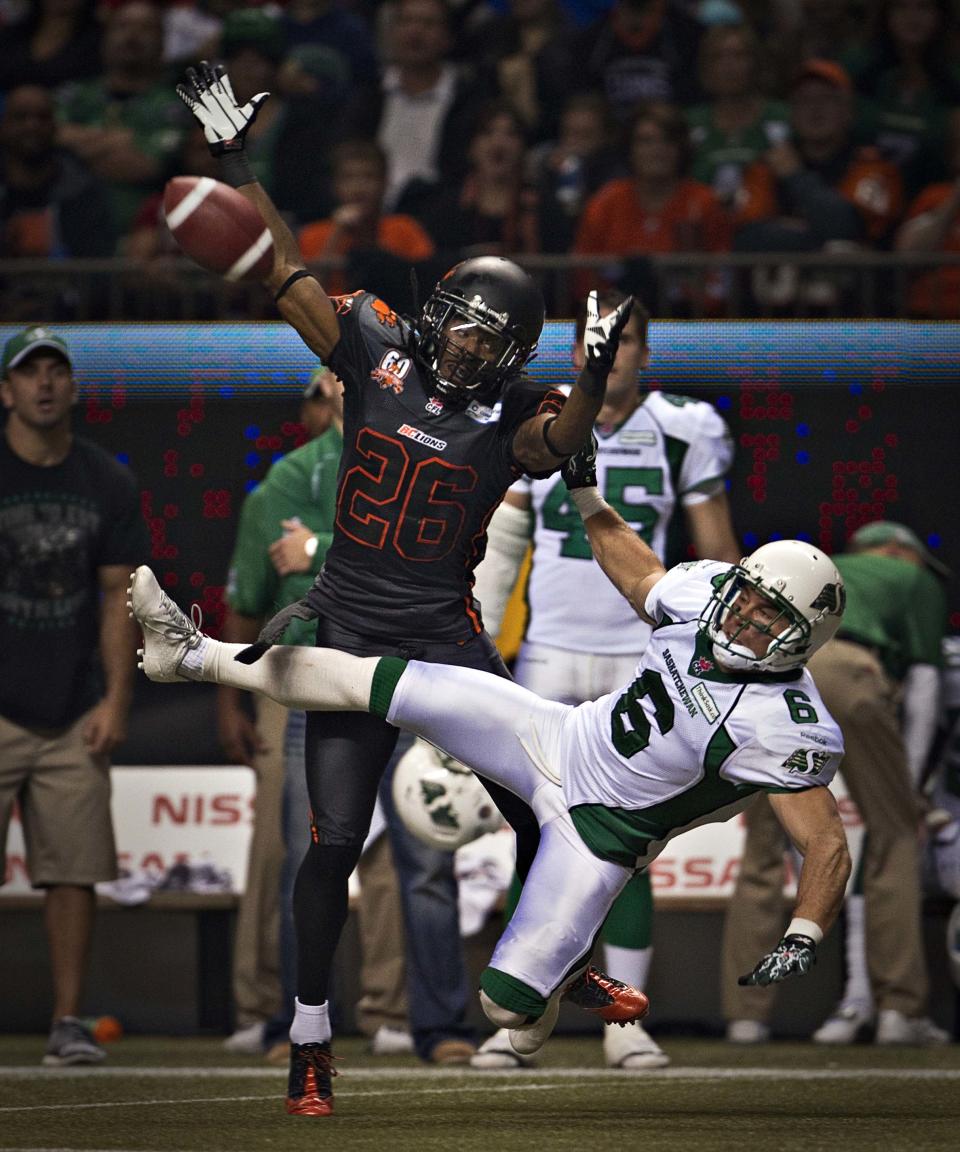 <b>B.C. Lions – Defence:</b> Cord Parks, CB<br> The CFL rookie made a splash in his first season finishing second in the league in interceptions with six and being named a West Division All-Star.