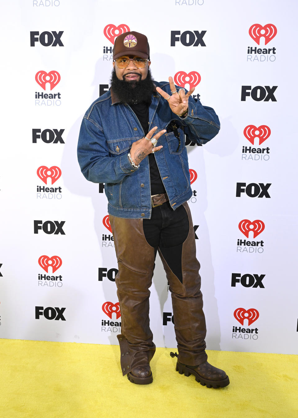 Blanco Brown at the 2024 iHeartRadio Music Awards held at the Dolby Theatre on April 1, 2024 in Los Angeles, California.