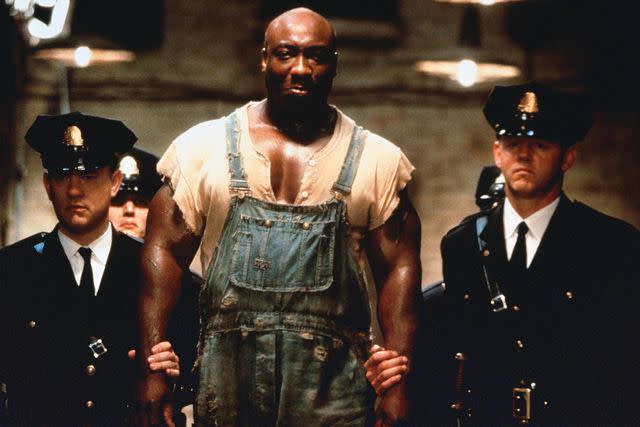 <p>Ralph Jr Nelson/Castle Rock/Warner Bros/Kobal/Shutterstock </p> Tom Hanks, Michael Clarke Duncan and David Morse in 'The Green Mile'