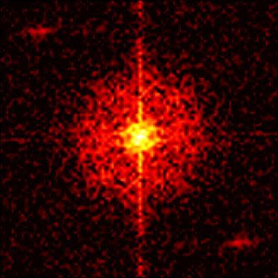 This experimentally imaged photo is the first to show Landau Level 1, a circular orbit for electrons inside a strong magnetic field.