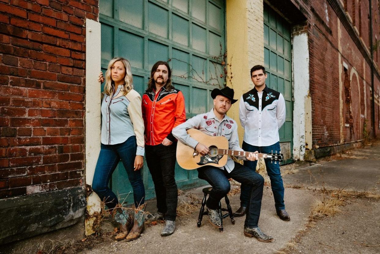 The Akron, Ohio-based Americana band The Shootouts performs May 10, 2023, at the Goshen Brewing Company.