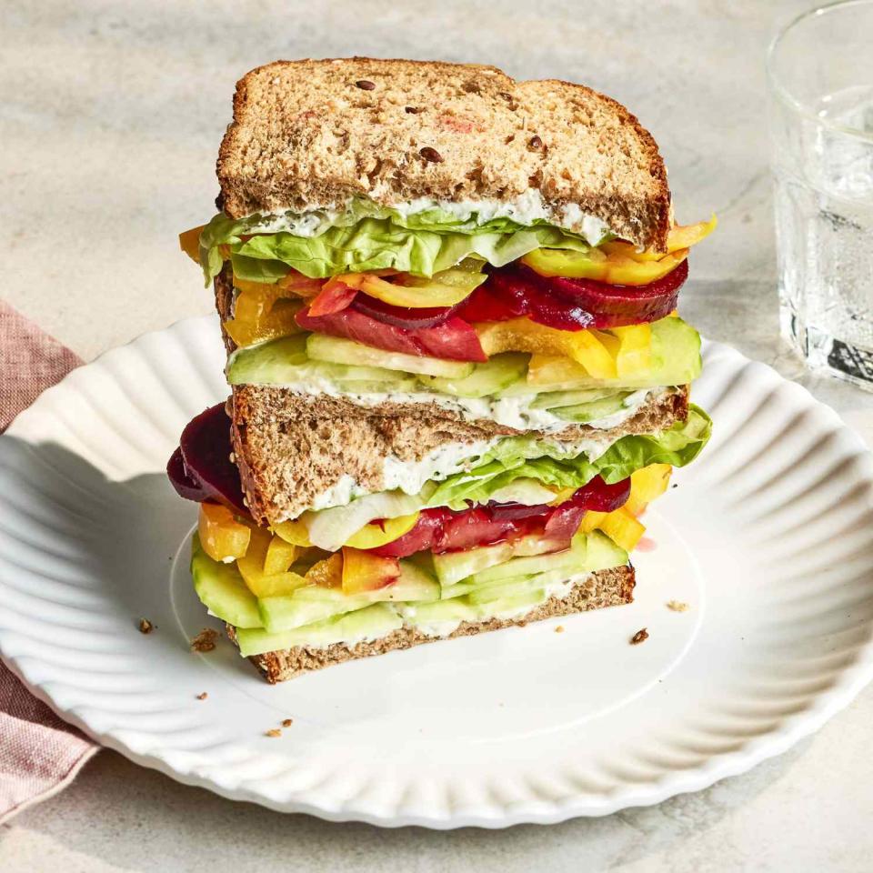 Veggie & Cream Cheese Sandwich